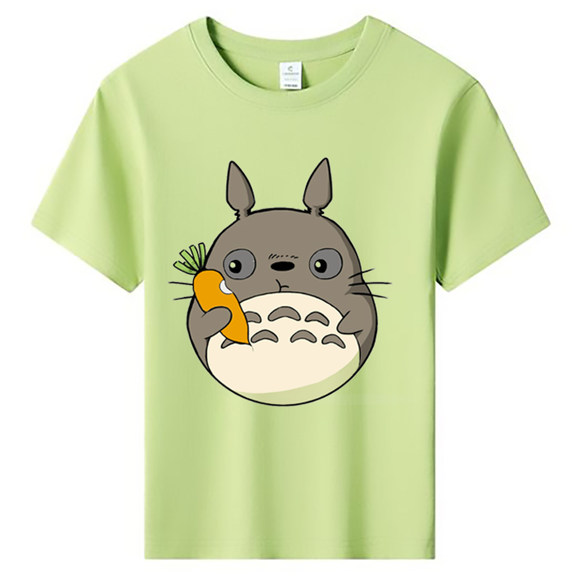 （画像用） となりのトトロ 草壁メイ 草壁サツキ My Neighbor Totoro Satsuki Kusakabe Mei Kusakabe 綿100％キッズTシャツ（フロントプリント）